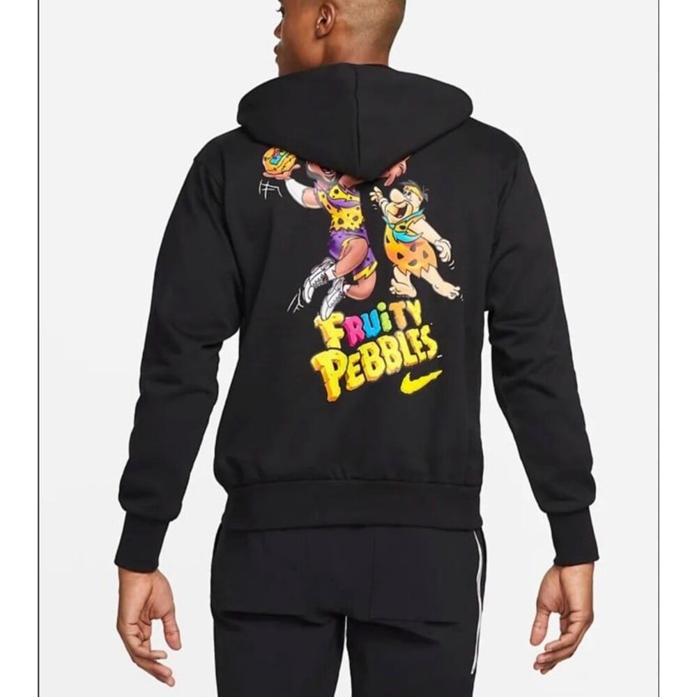 Nike LeBron x Fruity Pebbles Dri-FIT Standard Issue Hoodie DV0017-010 Mens M NWT